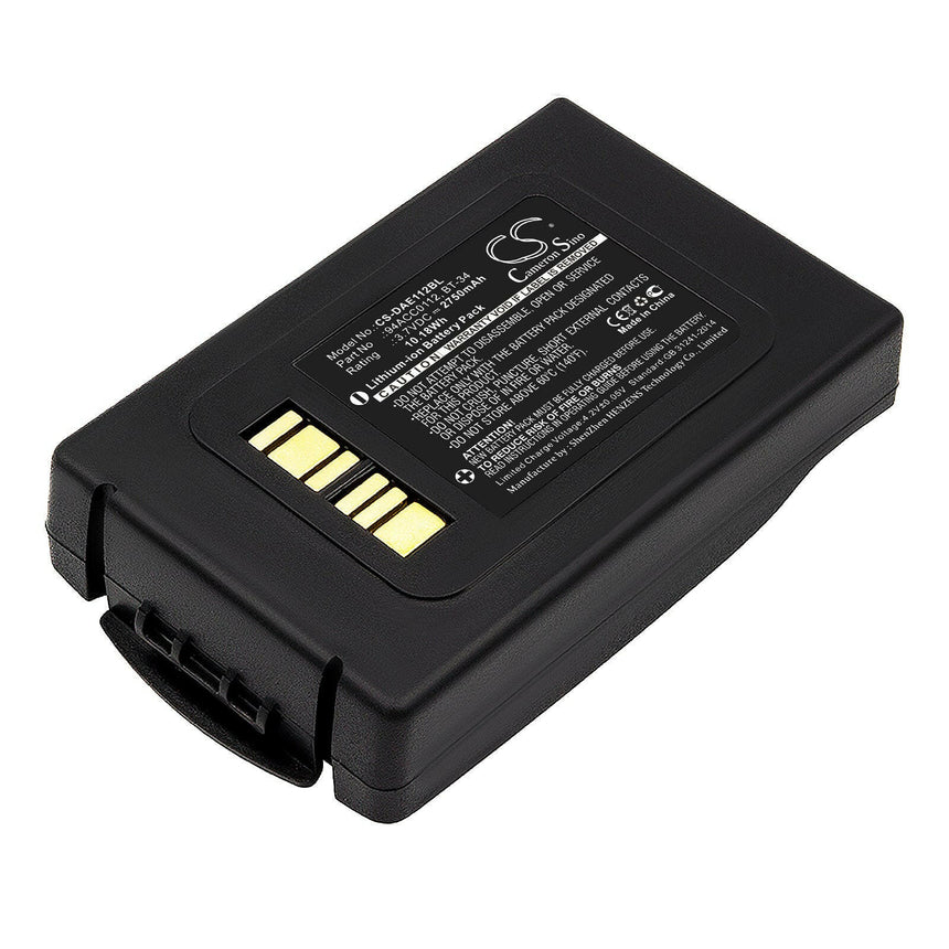 Datalogic Barcode Scanner Battery CS-DAE112BL Li-ion