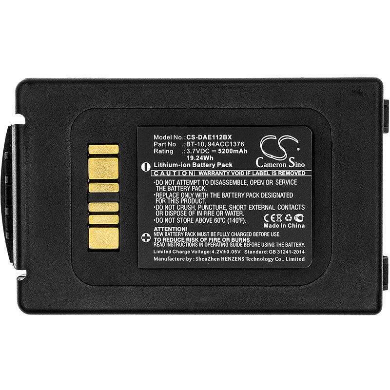 Datalogic Barcode Scanner Battery CS-DAE112BX Li-ion