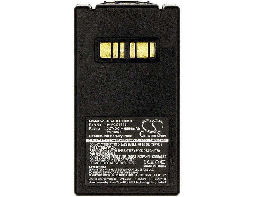 Datalogic Barcode Scanner Battery CS-DAX300BH Li-ion