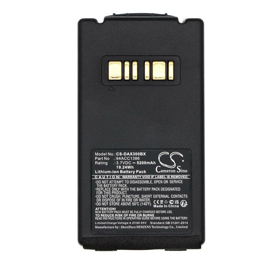 Datalogic Barcode Scanner Battery CS-DAX300BX Li-ion