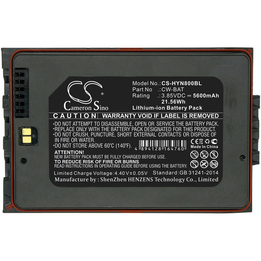 Honeywell Barcode Scanner Battery CS-HYN800BL Battery Prime.