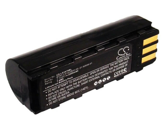 Honeywell Barcode Scanner Battery CS-LS3478BL Battery Prime.