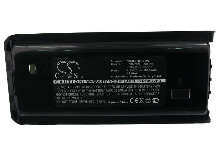 Kenwood Two-Way Radio Battery CS-KNB290TW Ni-MH