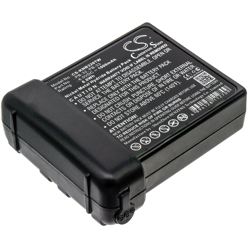 Kenwood Two-Way Radio Battery CS-KNB320TW Ni-MH