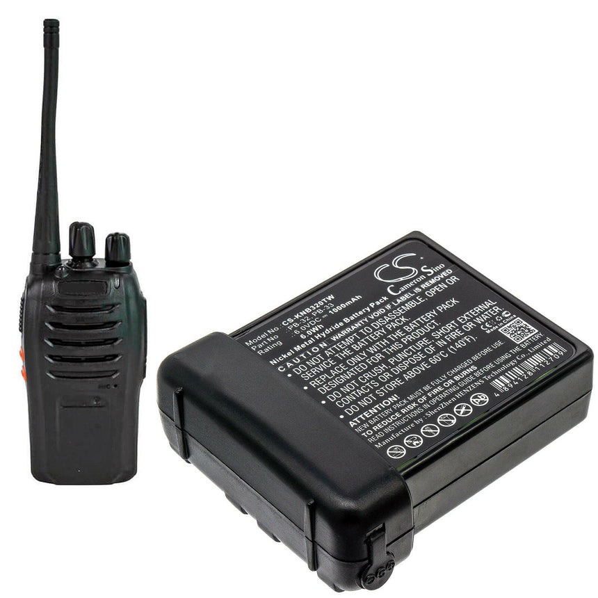Kenwood Two-Way Radio Battery CS-KNB320TW Ni-MH