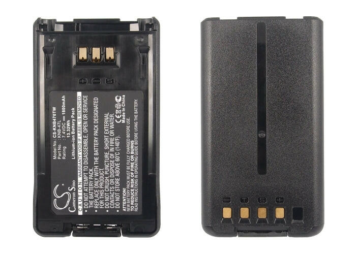 Kenwood Two-Way Radio Battery CS-KNB470TW Li-ion