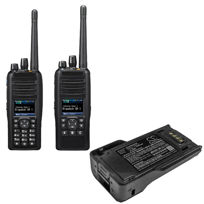 Kenwood Two-Way Radio Battery CS-KNB543TW Li-ion
