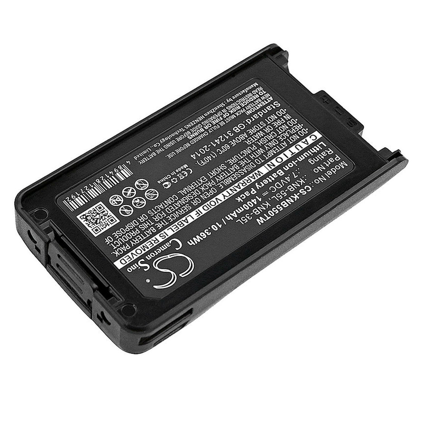 Kenwood Two-Way Radio Battery CS-KNB550TW Li-ion