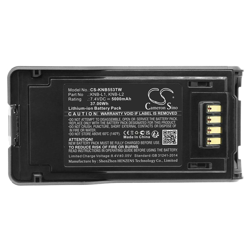 Kenwood Two-Way Radio Battery CS-KNB553TW Li-ion