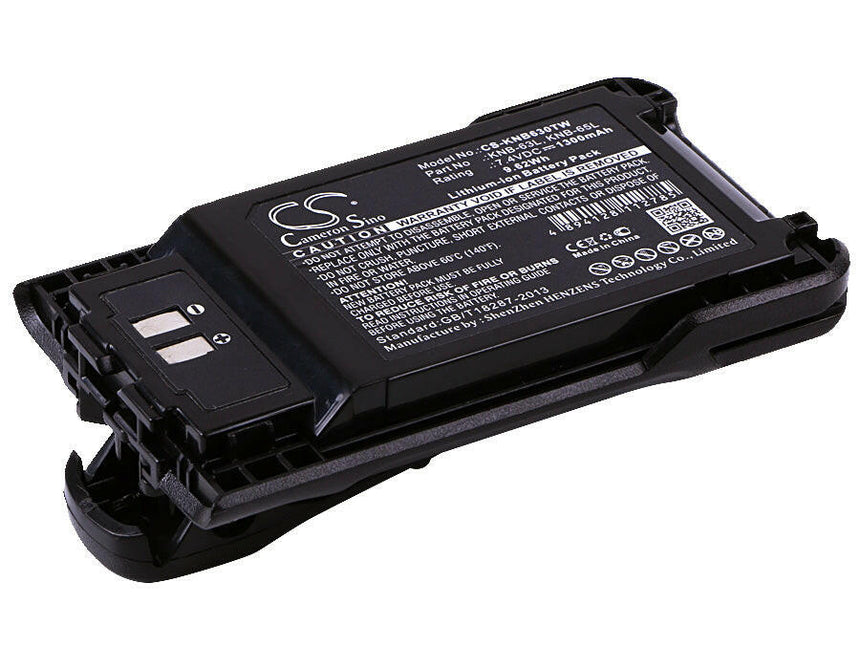 Kenwood Two-Way Radio Battery CS-KNB630TW Li-ion