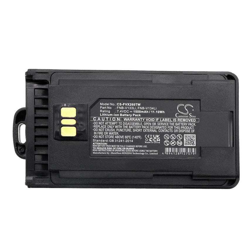 Motorola Radio Battery CS-FVX260TW Motorola Radio Battery