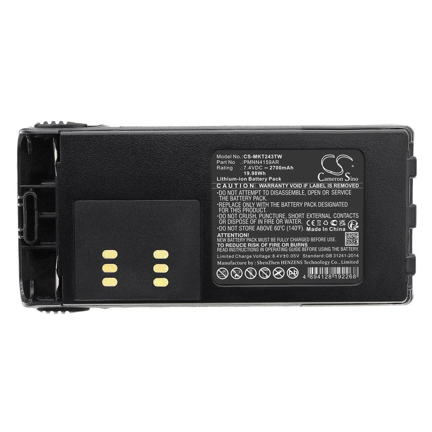 Motorola Radio Battery CS-MKT243TW Motorola Radio Battery