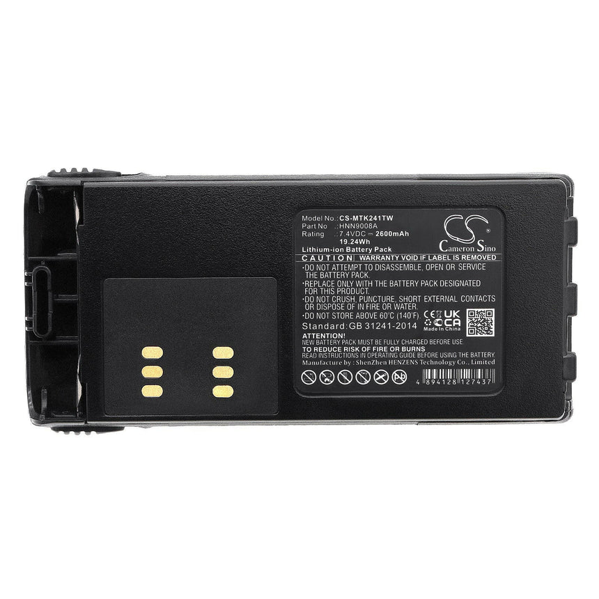 Motorola Radio Battery CS-MTK241TW Motorola Radio Battery