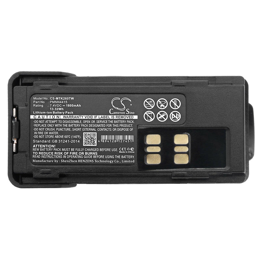 Motorola Radio Battery CS-MTK260TW Motorola Radio Battery