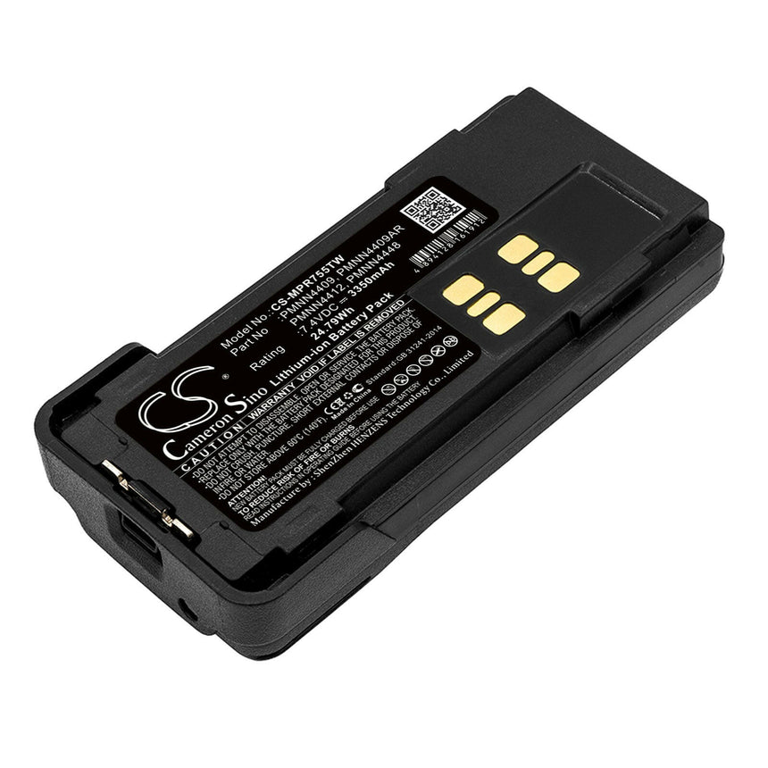 Motorola Two Way Radio Battery CS-MPR755TW Li-ion