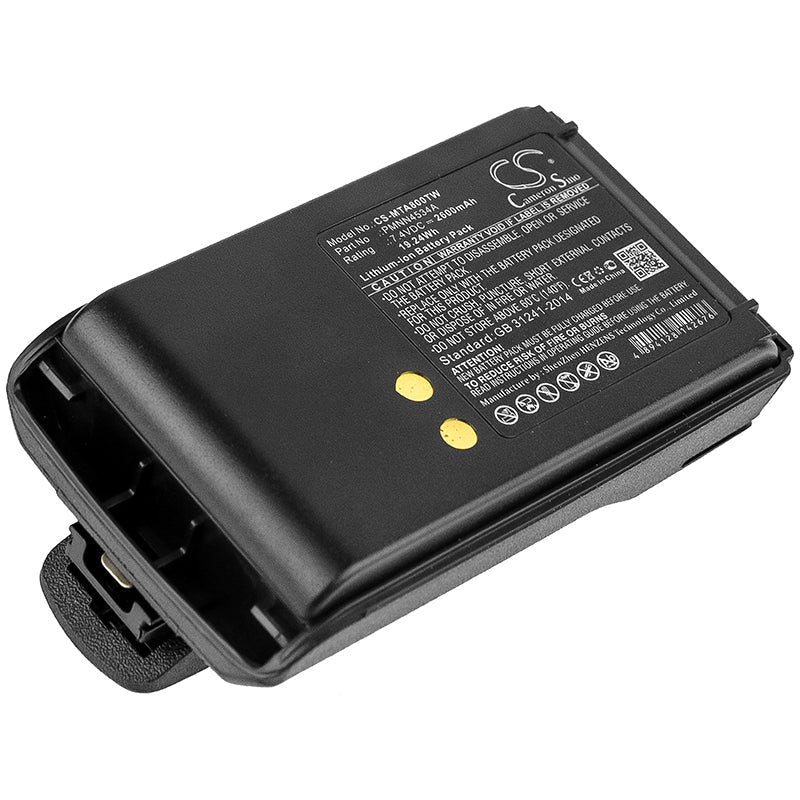 Motorola Two Way Radio Battery CS-MTA800TW Li-ion