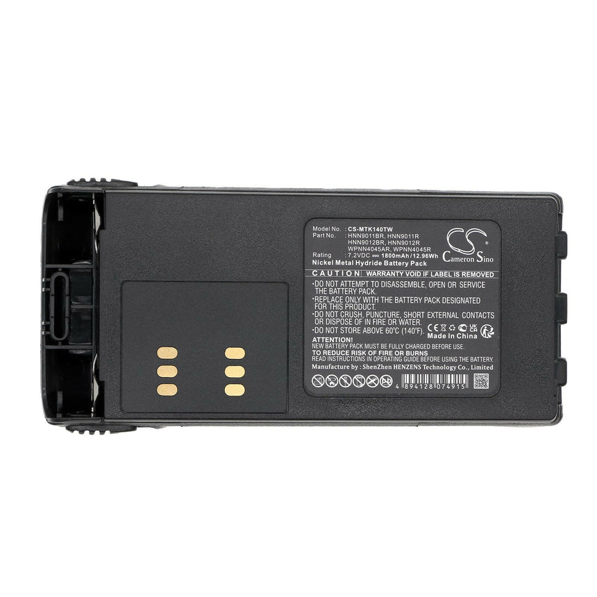 Motorola Two Way Radio Battery CS-MTK140TW Ni-MH