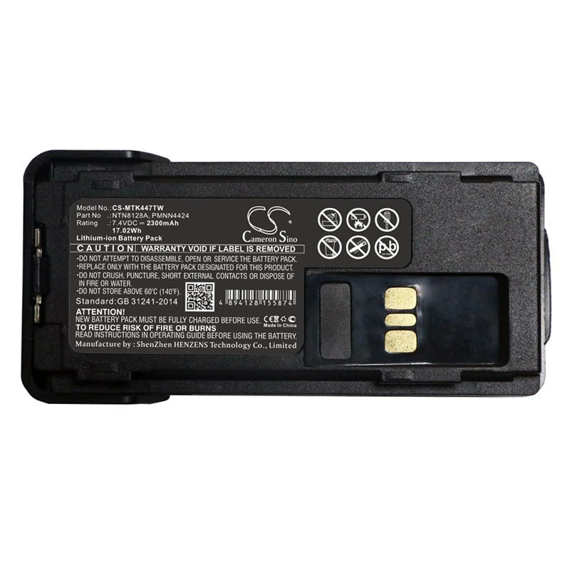 Motorola Two Way Radio Battery CS-MTK447TW Li-ion