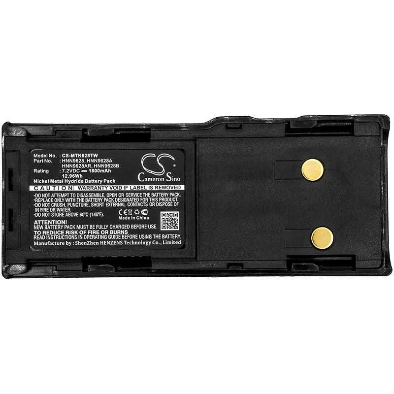 Motorola Two Way Radio Battery CS-MTK628TW Ni-MH