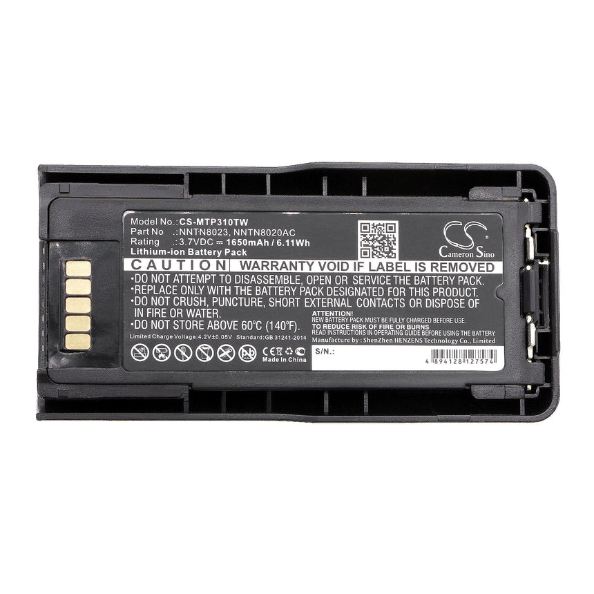 Motorola Two Way Radio Battery CS-MTP310TW Li-ion