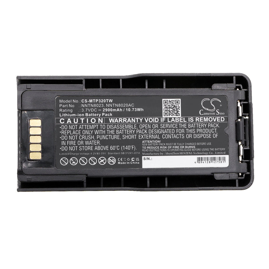 Motorola Two Way Radio Battery CS-MTP320TW Li-ion