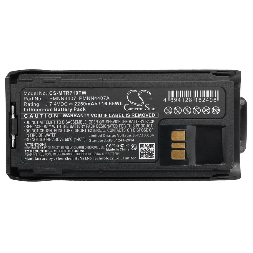 Motorola Two Way Radio Battery CS-MTR710TW Li-ion