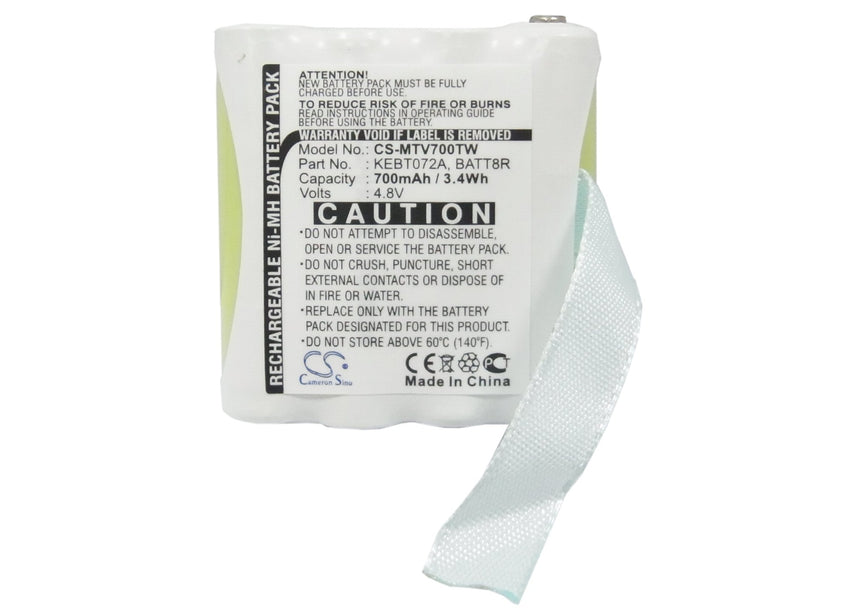 Motorola Two Way Radio Battery CS-MTV700TW Ni-MH