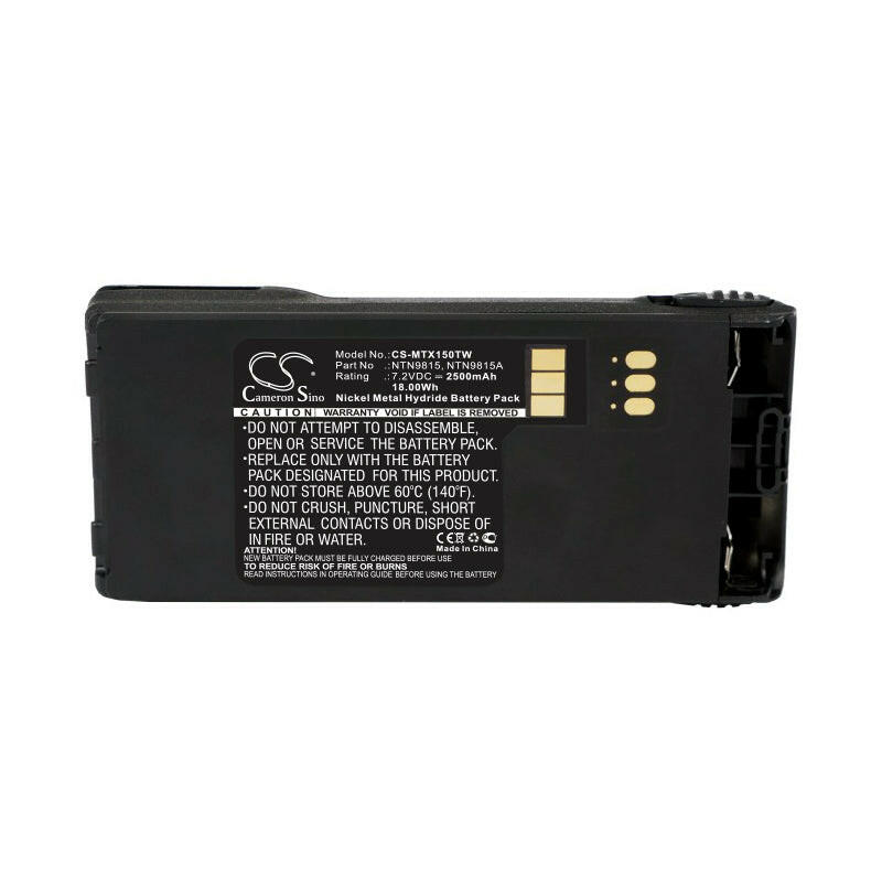 Motorola Two Way Radio Battery CS-MTX150TW Ni-MH