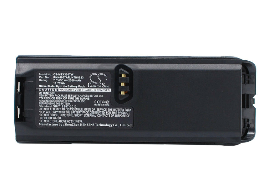 Motorola Two Way Radio Battery CS-MTX300TW Ni-MH