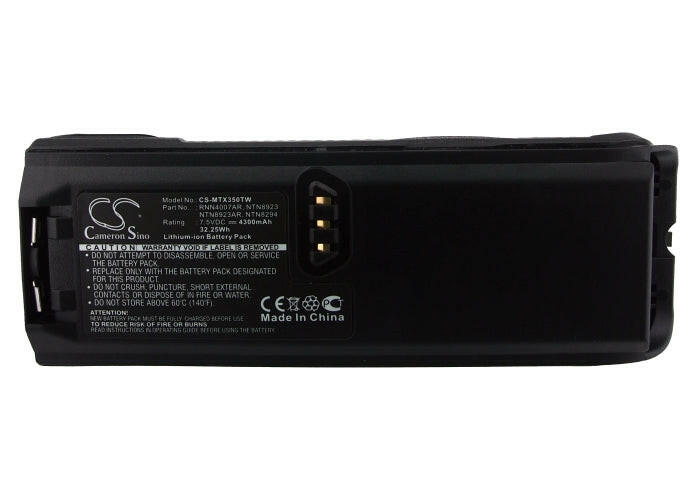 Motorola Two Way Radio Battery CS-MTX350TW Li-ion