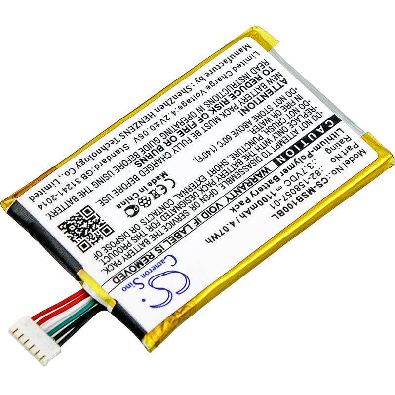 Zebra Barcode Scanner Battery CS-MSB100BL Li-ion