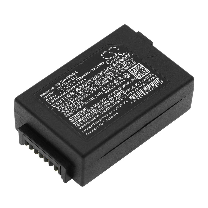 Zebra Barcode Scanner Battery CS-WA3006BX Li-ion