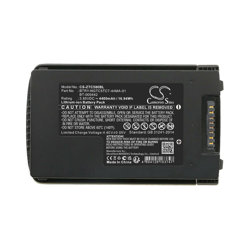 Zebra Barcode Scanner Battery CS-ZTC580BL Li-ion