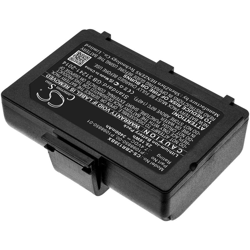 Zebra Portable Printer Battery CS-ZBR138BX Li-ion