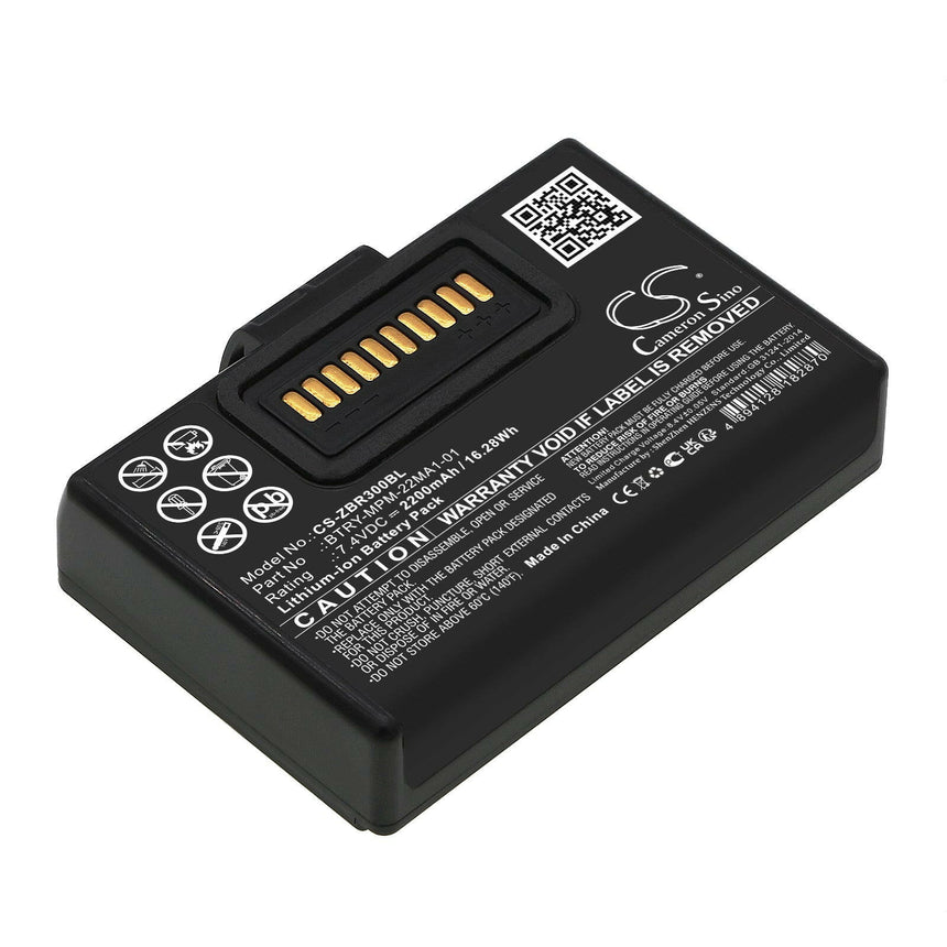 Zebra Portable Printer Battery CS-ZBR300BL Li-ion