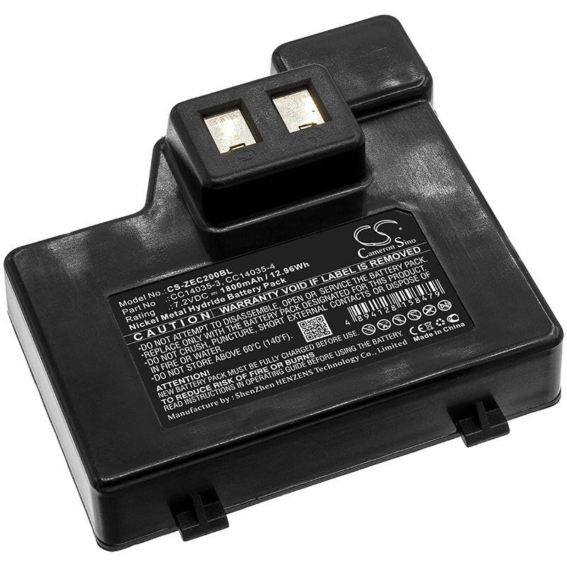 Zebra Portable Printer Battery CS-ZEC200BL Ni-MH