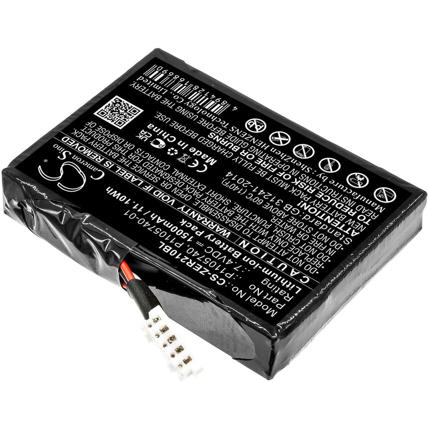 Zebra Portable Printer Battery CS-ZER210BL Li-ion