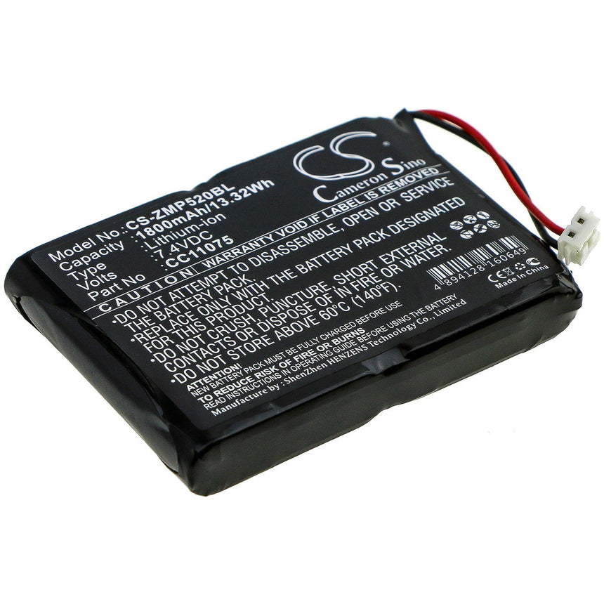Zebra Portable Printer Battery CS-ZMP520BL Li-ion