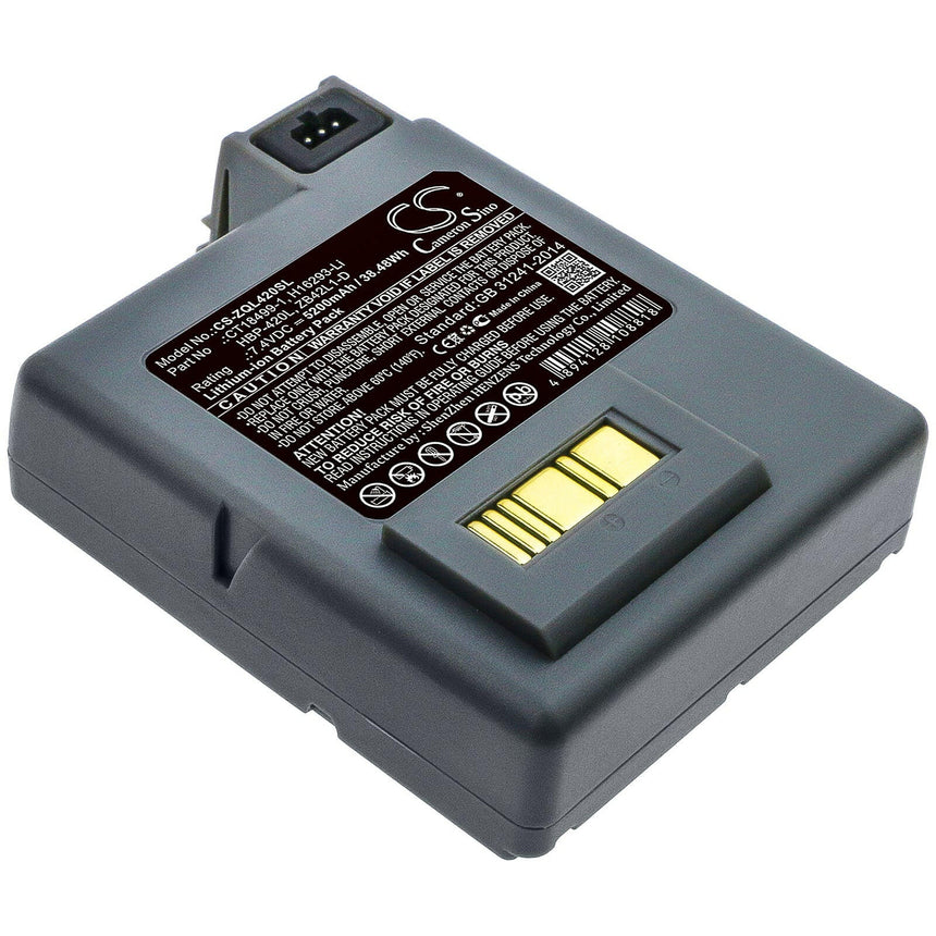 Zebra Portable Printer Battery CS-ZQL420SL Li-ion