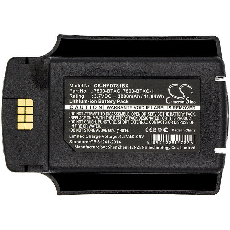 Honeywell Barcode Scanner Battery  CS-HYD781BX Battery Prime.