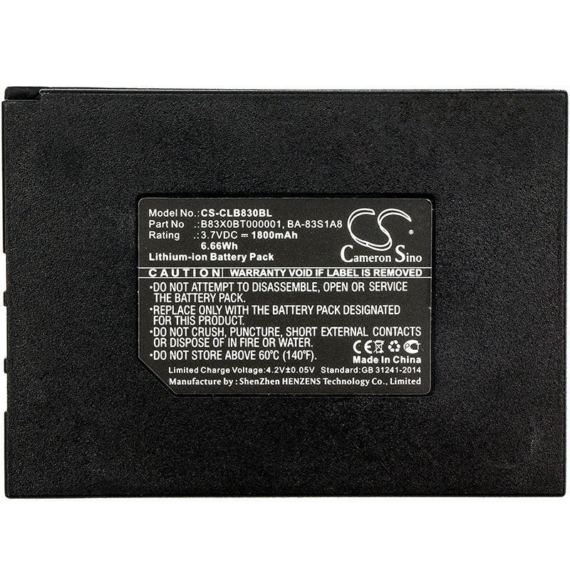 Datalogic Barcode Scanner Battery CS-CLB830BL Li-ion