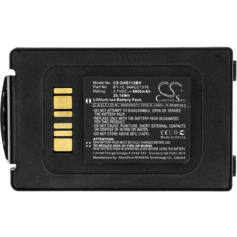 Datalogic Barcode Scanner Battery CS-DAE112BH Li-ion