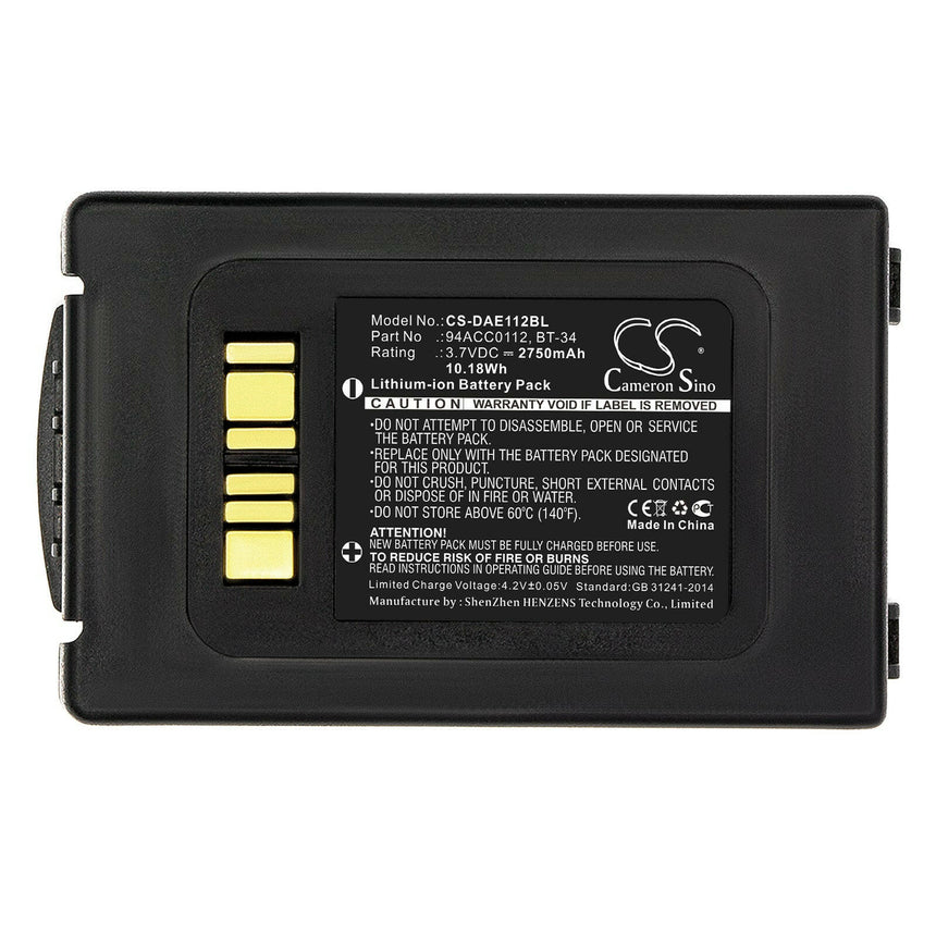 Datalogic Barcode Scanner Battery CS-DAE112BL Li-ion