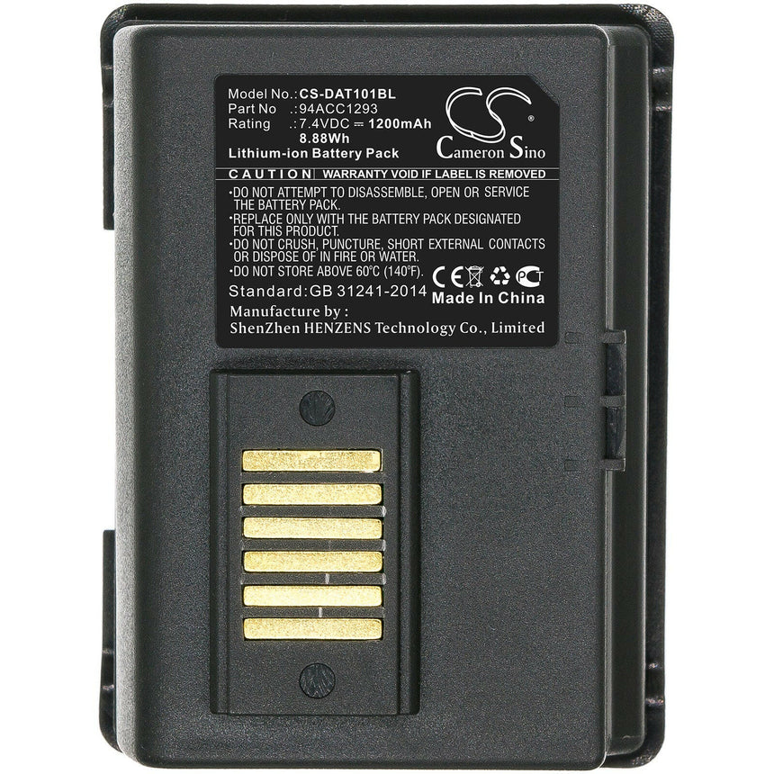 Datalogic Barcode Scanner Battery CS-DAT101BL Li-ion