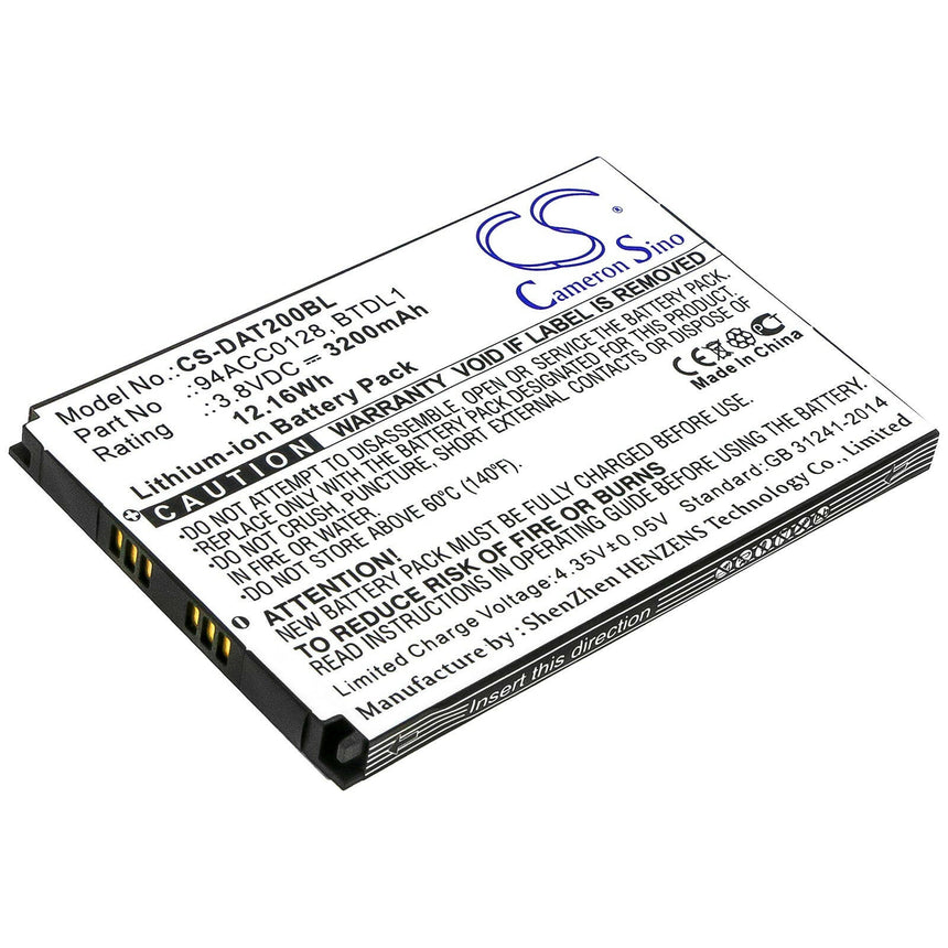 Datalogic Barcode Scanner Battery CS-DAT200BL Li-ion
