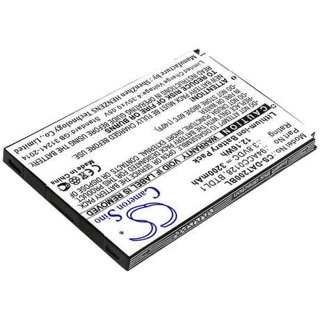 Datalogic Barcode Scanner Battery CS-DAT200BL Li-ion