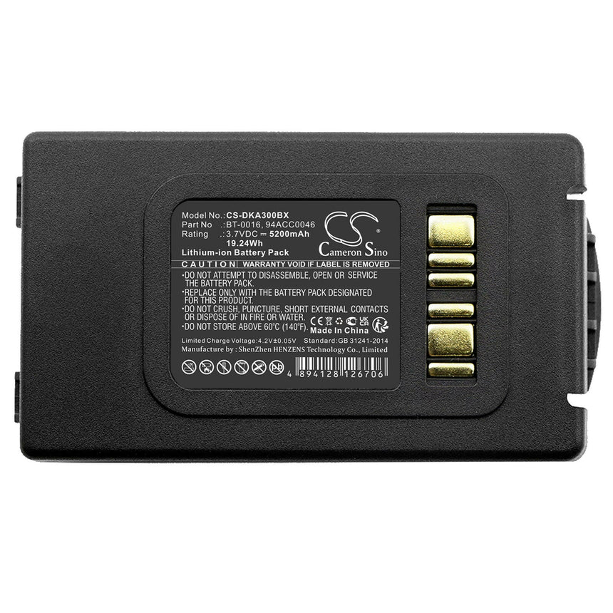 Datalogic Barcode Scanner Battery CS-DKA300BX Li-ion