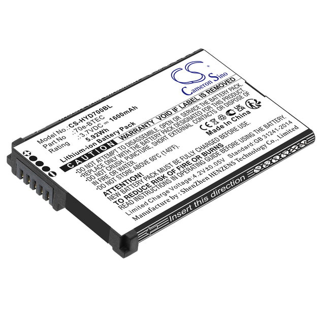 Honeywell Barcode Scanner Battery  CS-HYD700BL Battery Prime.