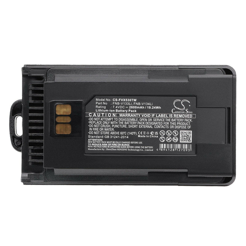 Motorola Radio Battery CS-FVX530TW Li-ion