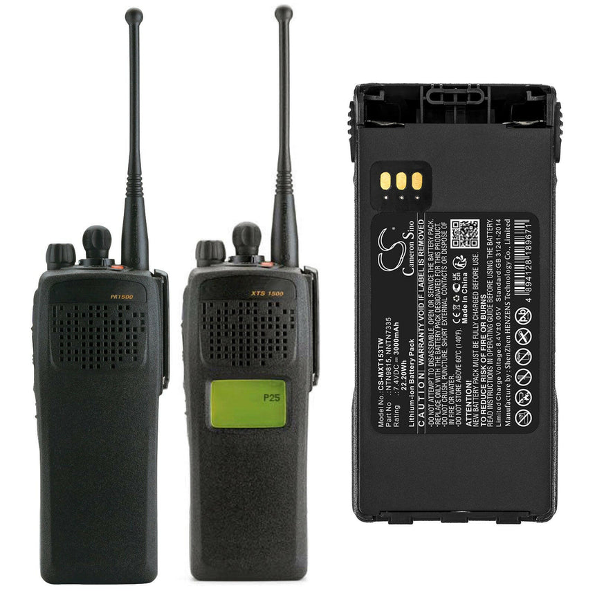 Motorola Two Way Radio Battery CS-MXT153TW Li-ion